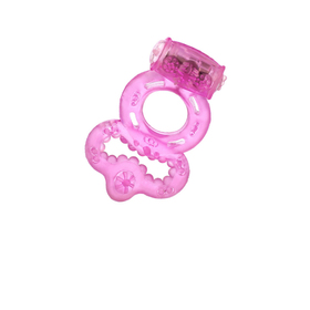 Виброкольцо Tofya, цвет розовый