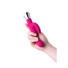 Вибратор с клиторальным стимулятором JOS LOLY, розовый, 21,6 см - Фото 6