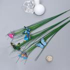 Декор «Травка с бабочками», h=64 см, МИКС - Фото 2