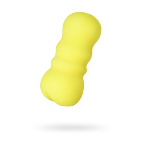 Мастурбатор нереалистичный MensMax Feel 2, TPE, жёлтый, 14,2 см