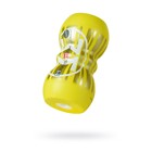 Мастурбатор нереалистичный MensMax Smart Doubble, TPE, жёлтый, 14,5 см - Фото 1