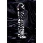Нереалистичный фаллоимитатор Sexus Glass, стекло, прозрачный, 16,5 см - Фото 4
