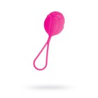 Вагинальный шарик «Штучки-дрючки», cиликон, цвет розовый, d=3,5 см - Фото 1
