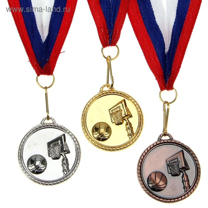 Медаль тематическая "Баскетбол" - Фото 1