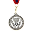 Медаль "Бадминтон" серебро - Фото 2