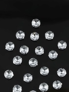 Стразы пришивные «Шатон», круглые, в цапах, d=10 мм, 20 шт., белые - Фото 2