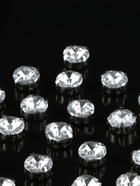 Стразы пришивные «Шатон», круглые, в цапах, d=10 мм, 20 шт., белые - Фото 3