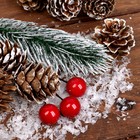 Набор новогоднего декора «Морозные шишки» - Фото 3