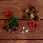 Набор новогоднего декора «Шишки и ягодки» - Фото 2