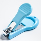 Детский маникюрный набор, 3 предмета: ножницы, пилка, книпсер, от 0 мес., голубой 3612530