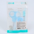 Детский маникюрный набор, 3 предмета: ножницы, пилка, книпсер, от 0 мес., голубой 3612530