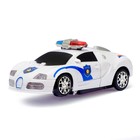 Машина «Коп», трансформируется, световые и звуковые эффекты, работает от батареек - Фото 5