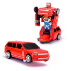 Робот радиоуправляемый «Воин дорог», трансформируется, световые и звуковые эффекты, цвета МИКС - Фото 2