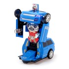 Робот радиоуправляемый «Воин дорог», трансформируется, световые и звуковые эффекты, цвета МИКС - Фото 3