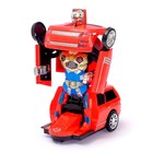 Робот радиоуправляемый «Воин дорог», трансформируется, световые и звуковые эффекты, цвета МИКС - Фото 5