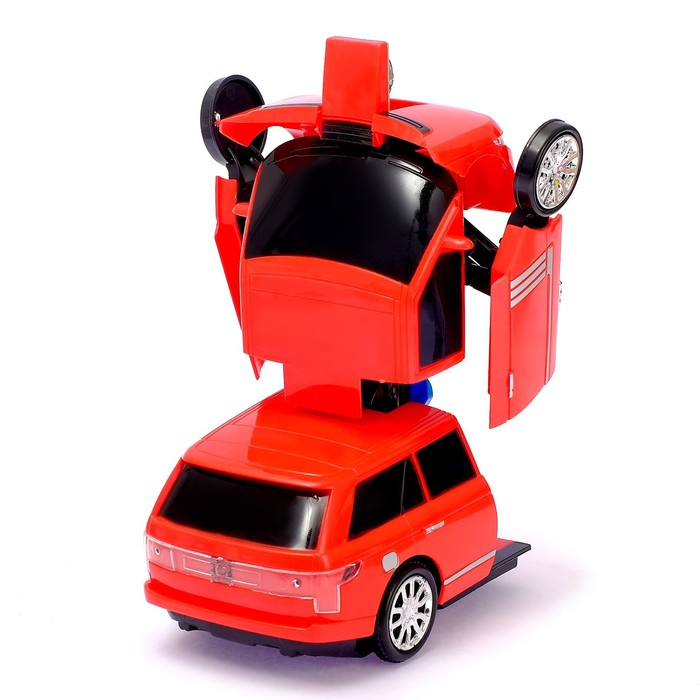 Робот радиоуправляемый «Воин дорог», трансформируется, световые и звуковые эффекты, цвета МИКС 44228