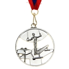 Медаль "Гимнастика" серебро - Фото 2