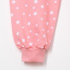 Пижама для девочки 1п, цвет розовый, рост 98 см - Фото 6