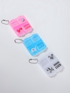 Таблетница GOOD LUCK, с цепочкой, 6.5×6×1.5 см, 4 секции, МИКС - Фото 4