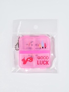 Таблетница GOOD LUCK, с цепочкой, 6.5×6×1.5 см, 4 секции, МИКС - Фото 5