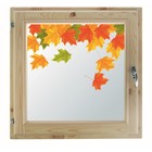 Окно 80х80 см, "Осенние краски", однокамерный стеклопакет, уплотнитель, хвоя - фото 298095168