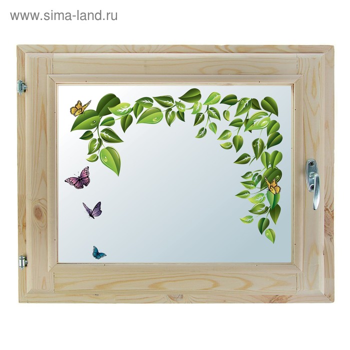 Окно, 40×60см, "Весна", однокамерный стеклопакет - Фото 1
