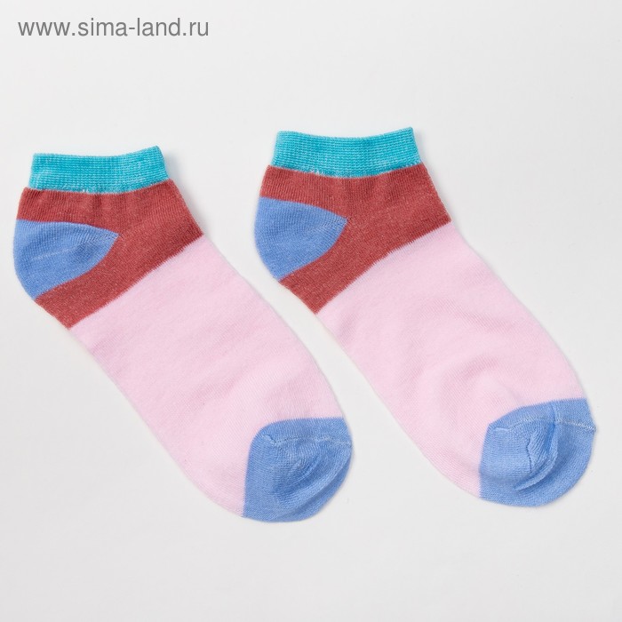 Носки женские укороченные, цвет МИКС, размер 23-25 (37-41) - Фото 1