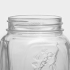 Банка для сыпучих продуктов стеклянная «Хоммейд», 1 л, с крышкой - Фото 5