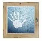 Окно 100х100 см, "Рука", однокамерный стеклопакет, уплотнитель, хвоя - фото 298095321