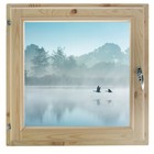 Окно, 50×60см, "Туман над рекой", однокамерный стеклопакет - фото 298095327