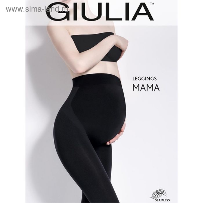 УЦЕНКА Леггинсы для беременных LEGGY MAMA 01 цвет nero, размер M - Фото 1