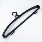 Вешалка-плечики для верхней одежды, размер 50-52, цвет чёрный - Фото 2