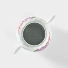 Сахарница Добрушский завод «Сирень», 550 мл, с крышкой, фарфор, белая - Фото 3