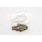 Пластиковая форма для мыла "Золотая рыбка" 10х5 см - Фото 1