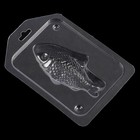 Пластиковая форма для мыла "Золотая рыбка" 10х5 см - Фото 3