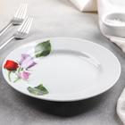 Тарелка «Королева цветов», d=20 см - Фото 2