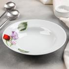 Тарелка глубокая «Королева цветов», d=20 см, 230 мл - Фото 2