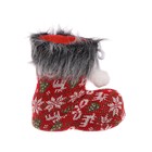 Конфетница «Сапожок», с ёлочками, на завязках, цвета МИКС - фото 4554004