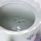 Чайник «Сирень», 800 мл, цвет белый - Фото 4