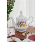 Чайник фарфоровый «Букет цветов», 800 мл - фото 4534100