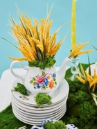 Чайник заварочный Добрушский завод «Букет цветов», 800 мл, фарфор, белый - Фото 6