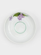 Чайная пара Добрушский завод «Сирень», 2 предмета: чашка 250 мл, блюдце d=15 см, фарфор, белая  (артикул 507776)  большой выбор товаров оптом и в розницу по низким ценам с доставкой