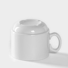 Чашка кофейная фарфоровая «Мокко», 100 мл, d=6,1 см - Фото 3