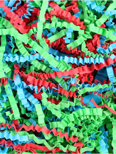 Наполнитель бумажный для подарков «Радость», МИКС, 50 г