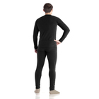 Термобельё мужское (джемпер, брюки), цвет чёрный, размер 44, рост 170 - Фото 2