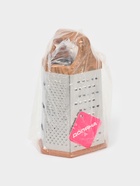 Тёрка шестигранная Доляна «Деревушка», 14.5×11×23 см, цвет коричневый - фото 60995397