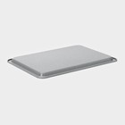 Противень Доляна «Мрамор. Прямоугольник», 38.2×26.8×2 см, антипригарное покрытие, серый - Фото 4