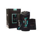 Подарочный набор Axe Apollo: дезодорант-аэрозоль 150 мл, гель для душа 250 мл, спрей для тела 50 мл - Фото 1