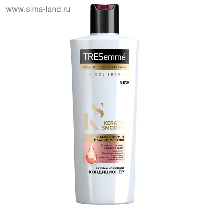 Кондиционер для волос Tresemme Keratin Smooth «Разглаживающий», 400 мл - Фото 1