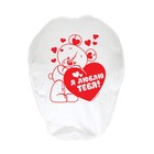 Фонарик желаний «Я тебя люблю», купол, МИКС - Фото 5